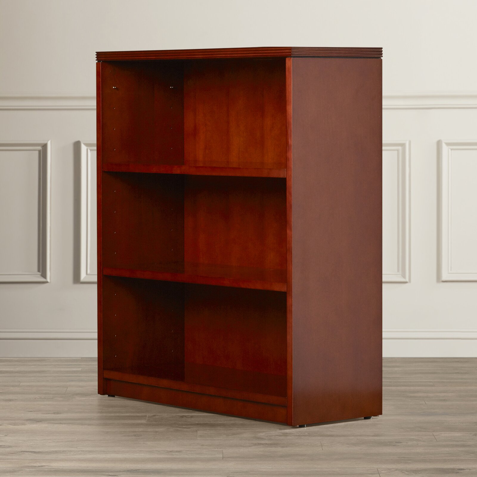 Darby Home Co Lemasters 42'' H x 36'' W Solid Wood Standard Bookcase